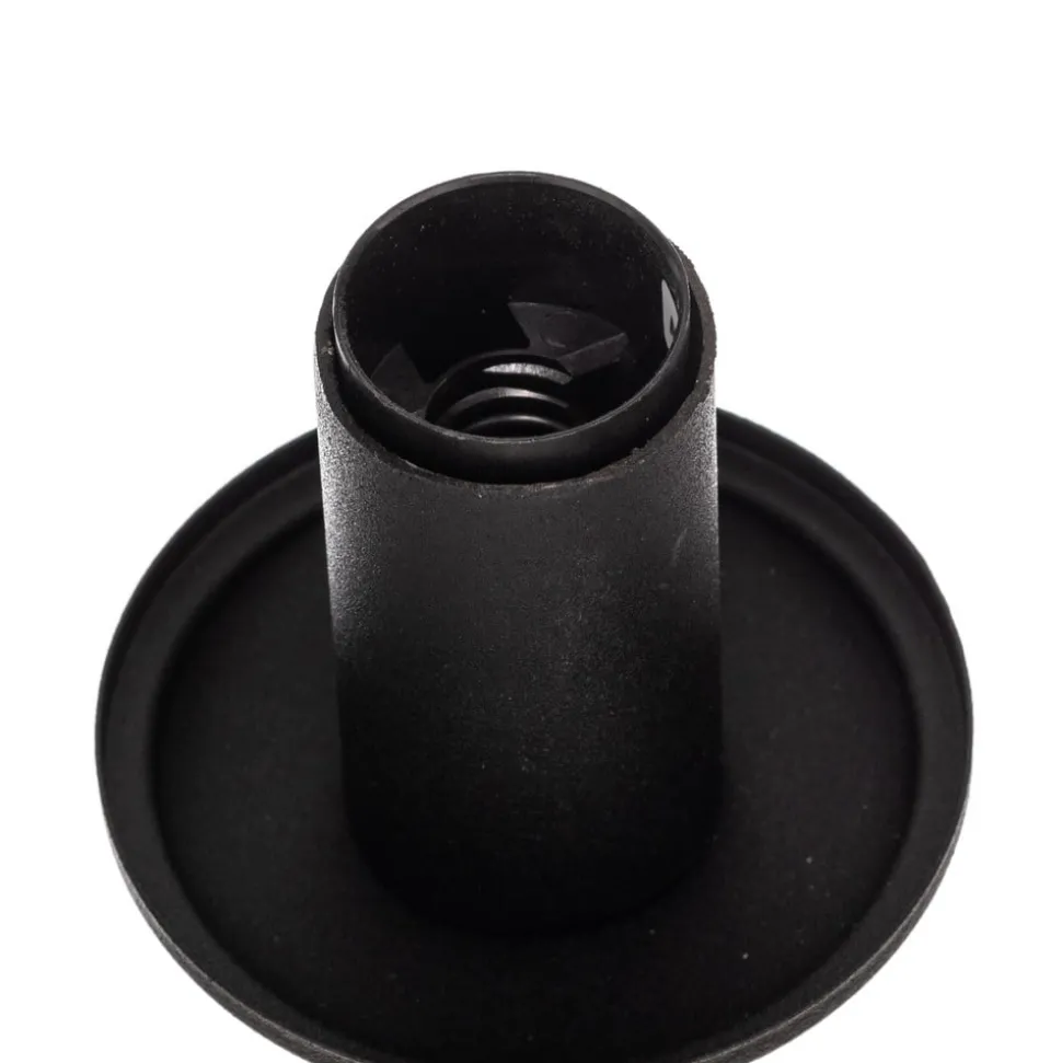 Kroonluchter Candela, zwart, 5-lamps