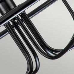 Kroonluchter Capitol Hill, 6-lamps, zwart