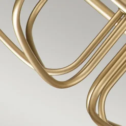 Kroonluchter Capitol Hill, 6-lamps, messing