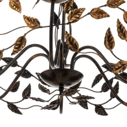 Kroonluchter Collana metaal 6-lamps brons