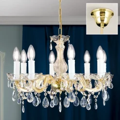 Kroonluchter Dolores 8-lamps