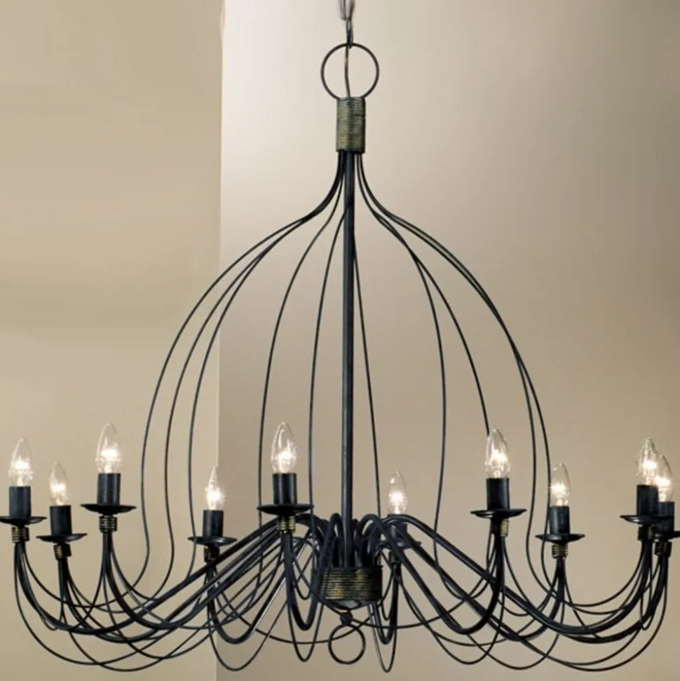 Kroonluchter FILO, 10-lichts, 100 cm