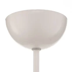 Kroonluchter Foreman 3-lamps, wit-koper