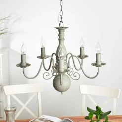 Kroonluchter Greythorne- 5-lichtbr.