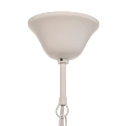 Kroonluchter Kandela, 5-lamps, wit