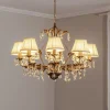 Kroonluchter Karen 8-lamps brons