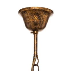 Kroonluchter Karen 8-lamps brons