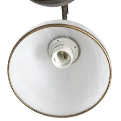 Kroonluchter Korfu, 5-lamps, Ø 68 cm, goudkleurig antiek