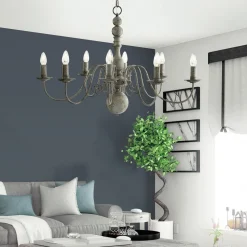 Kroonluchter Lasse - 8 lichtbr.