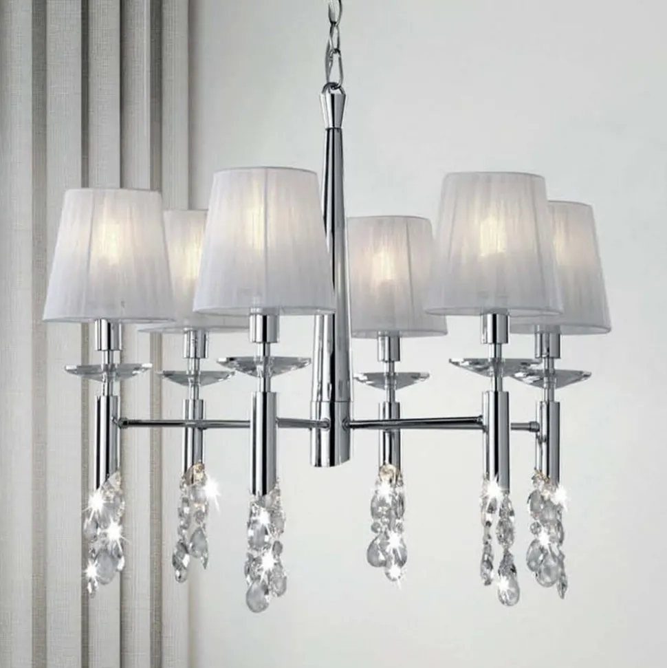 Kroonluchter Lilja 6-lamps