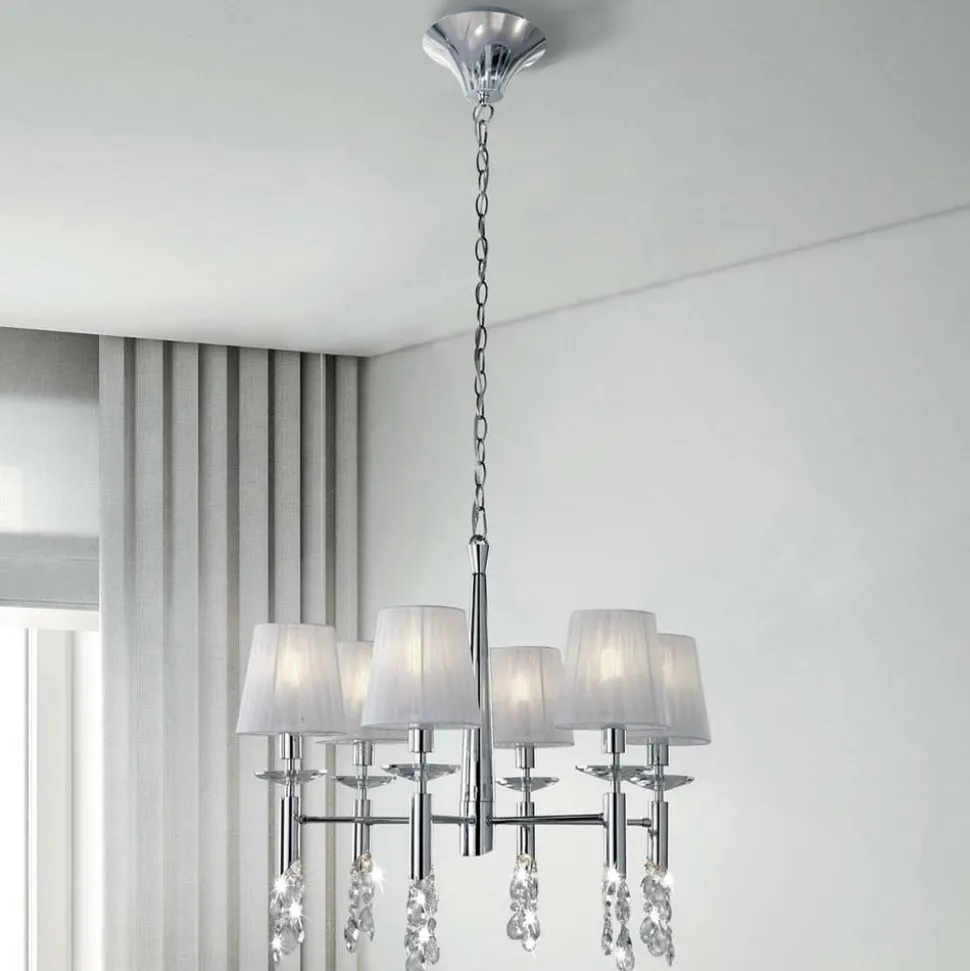 Kroonluchter Lilja 6-lamps