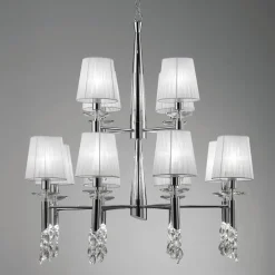 Kroonluchter Lilja 12-lamps