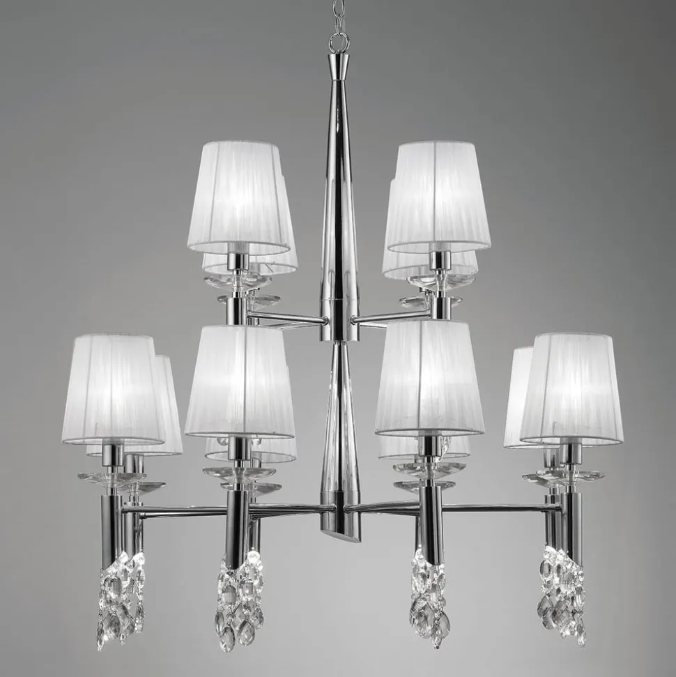 Kroonluchter Lilja 12-lamps