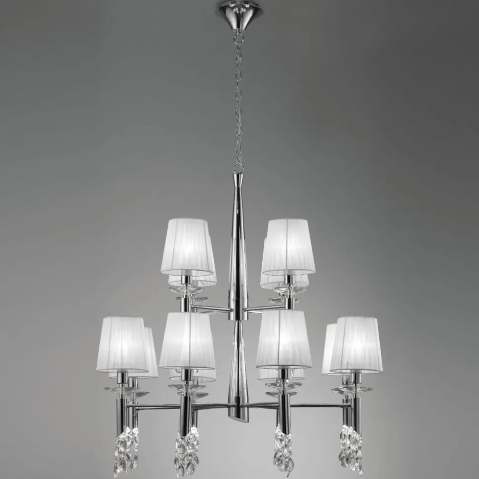 Kroonluchter Lilja 12-lamps