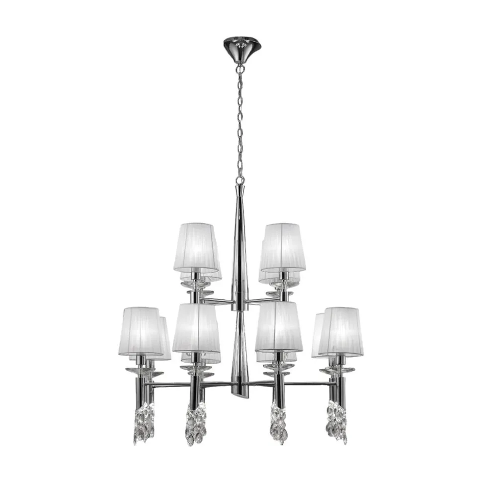 Kroonluchter Lilja 12-lamps