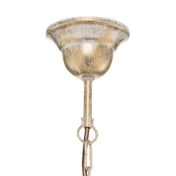 Kroonluchter Malbo 3-lamps in wit