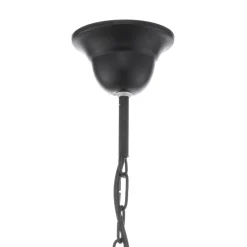 Kroonluchter Malbo 5-lamps in zwart