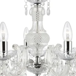 Kroonluchter Marie Therese, helder, 5-lamps