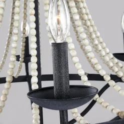 Kroonluchter Nori, 6-lamps