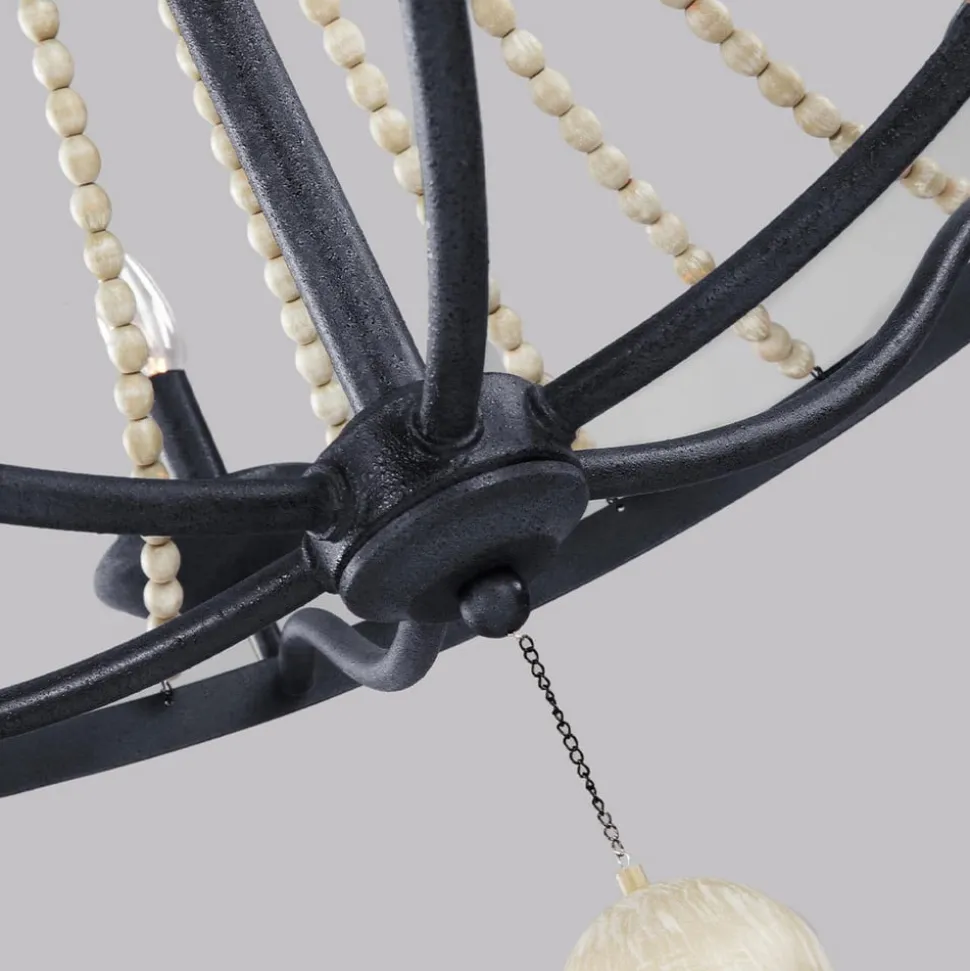 Kroonluchter Nori, 6-lamps