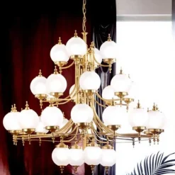 Kroonluchter OBJEKT met stijl, 32-lichts