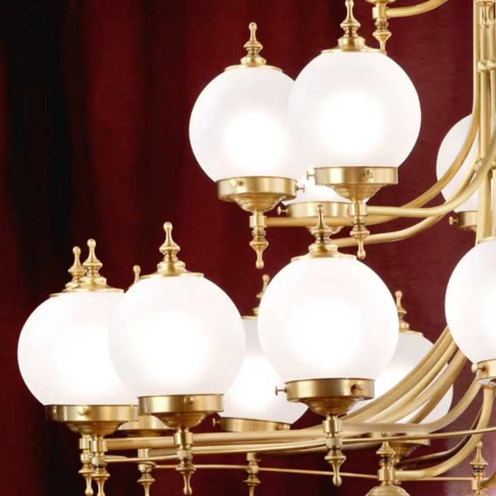 Kroonluchter OBJEKT met stijl, 32-lichts