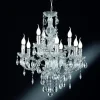 Kroonluchter Perdita in chroom look