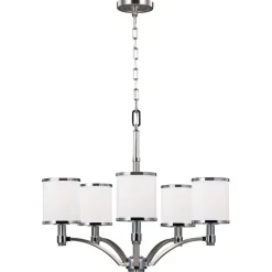 Kroonluchter Prospect Park 5-lamps