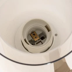 Kroonluchter Ressa, Ø 44 cm, antiek messing, 3-lamps.