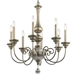 Kroonluchter Rosalie 8-lamps.