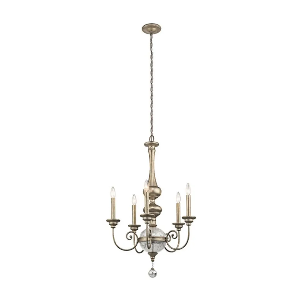 Kroonluchter Rosalie 5-lamps Ø 61 cm