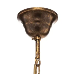 Kroonluchter Teresa met kristallen, 3-lamps