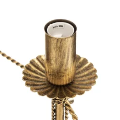 Kroonluchter Tori 6, 6-lamps, goud