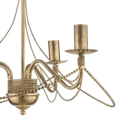 Kroonluchter Tori 3, 3-lamps, goud