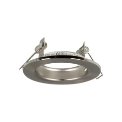 Laagspannings-inbouwspot Tim, star, chroom-mat