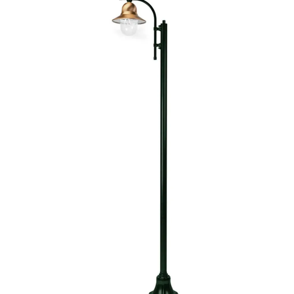 1-lamp lantaarnpaal Toscane 240 cm, groen