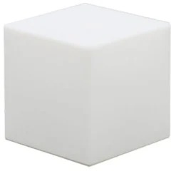 Lamp op zonne-energie Cuby kubus, hoogte 53 cm