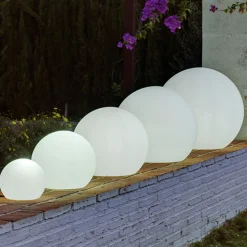 Lamp op zonne-energie Newgarden, drijfbaar, Ø 30cm