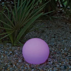 Lamp op zonne-energie Newgarden, drijfbaar, Ø 40cm