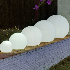 Lamp op zonne-energie Newgarden, drijfbaar, Ø 20cm