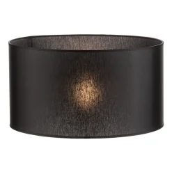 Lampenkap Alba, Ø 45 cm, E27, zwart