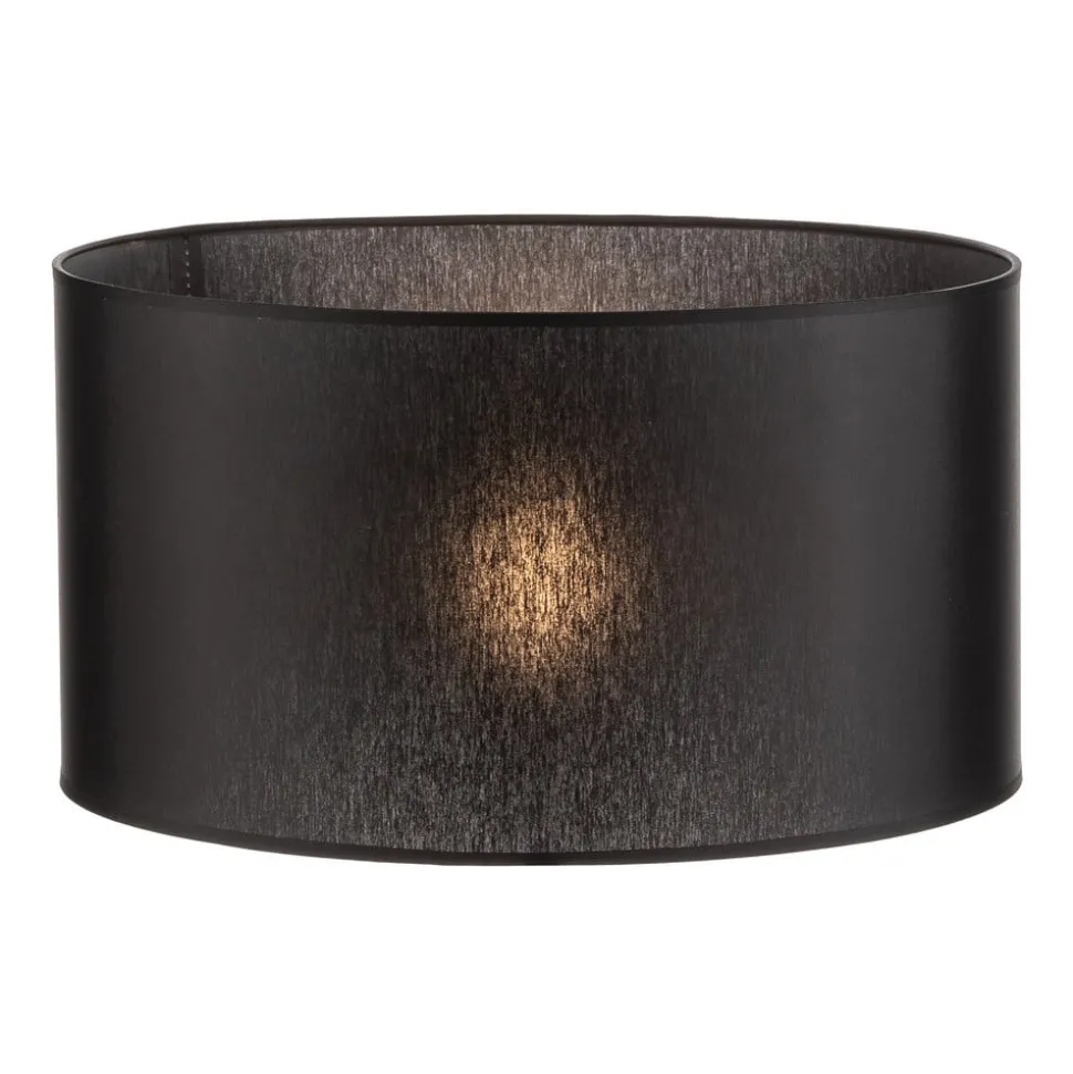 Lampenkap Alba, Ø 45 cm, E27, zwart