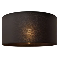 Lampenkap Alba, Ø 40 cm, E27, zwart