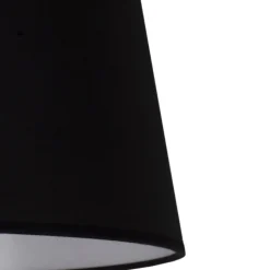 Lampenkap Classic L voor vloerlampen, zwart