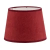 Lampenkap Classic S, geweven, rood
