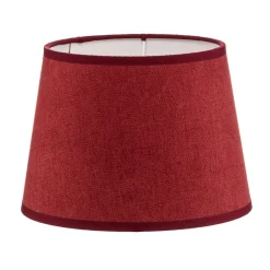Lampenkap Classic S, geweven, rood