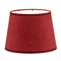 Lampenkap Classic S, geweven, rood