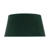 Lampenkap Cone hoogte 22,5 cm, donkergroen/goud