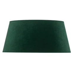 Lampenkap Cone hoogte 22,5 cm, donkergroen/goud