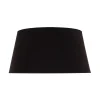 Lampenkap Cone hoogte 25,5 cm, zwart/goud